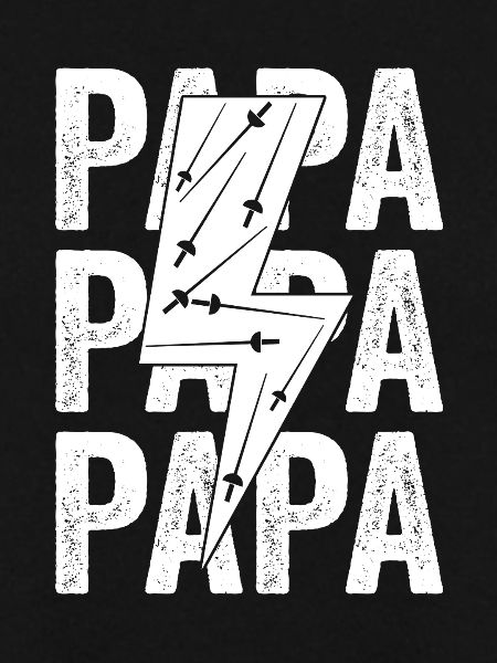 Fechter Papa Vater Fechten
