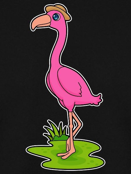 Flamingo Hat