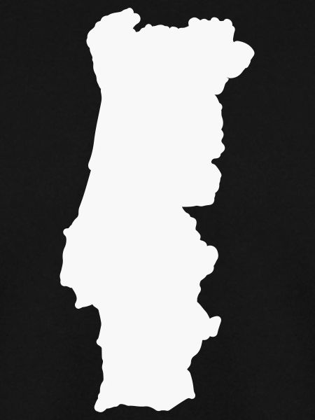 Geografische Kontur Silhouette