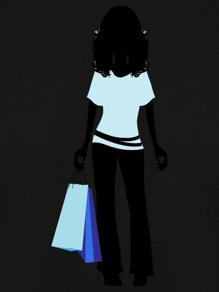 Frau Shopping