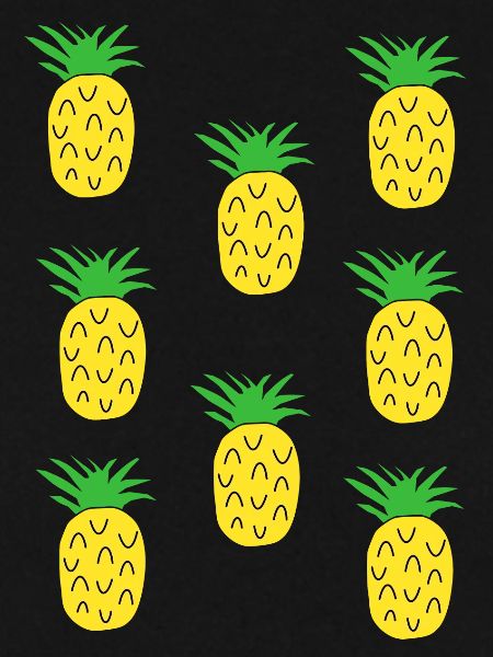 Pineapple pattern