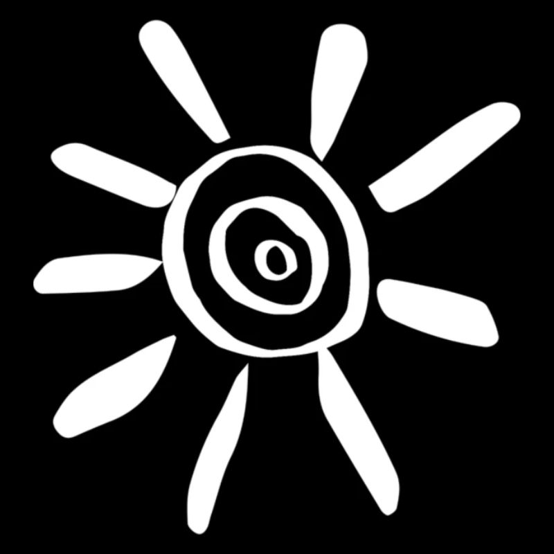 Weiße Sonne