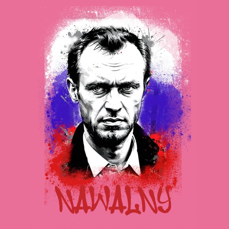 hero,nawalny,graffiti,flagge,russland