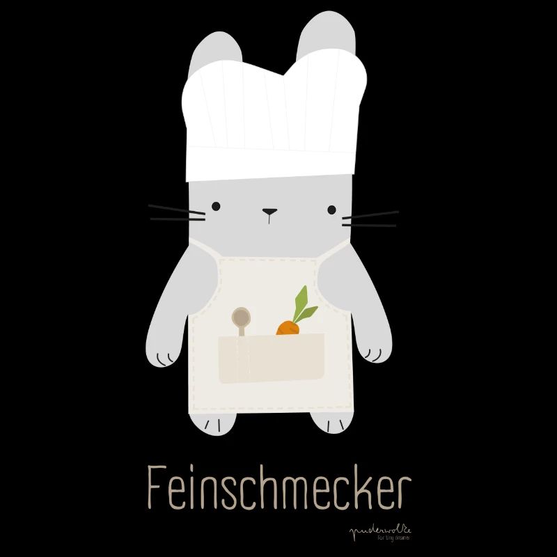 Feinschmecker Hase – Süßes Kochmotiv