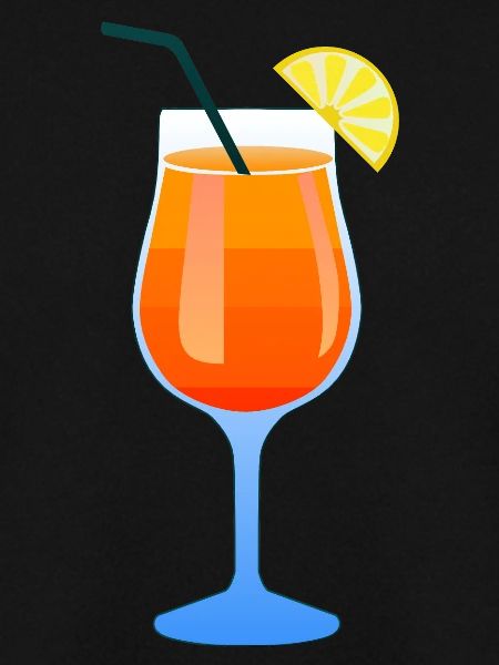 Cocktail Glas Alkohol apero