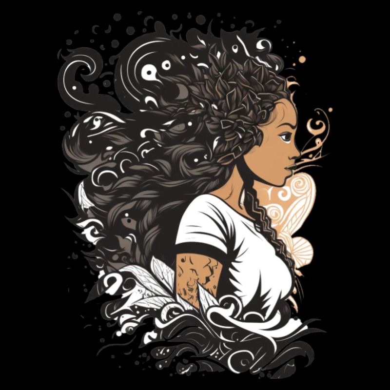polynesische Frau