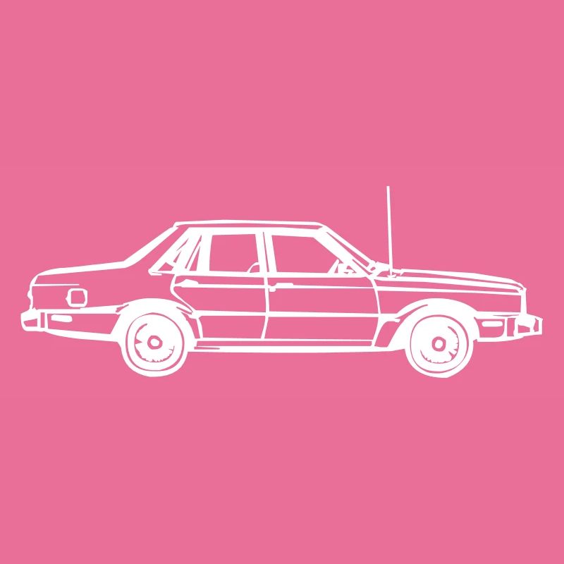 Auto mit einer Antenne