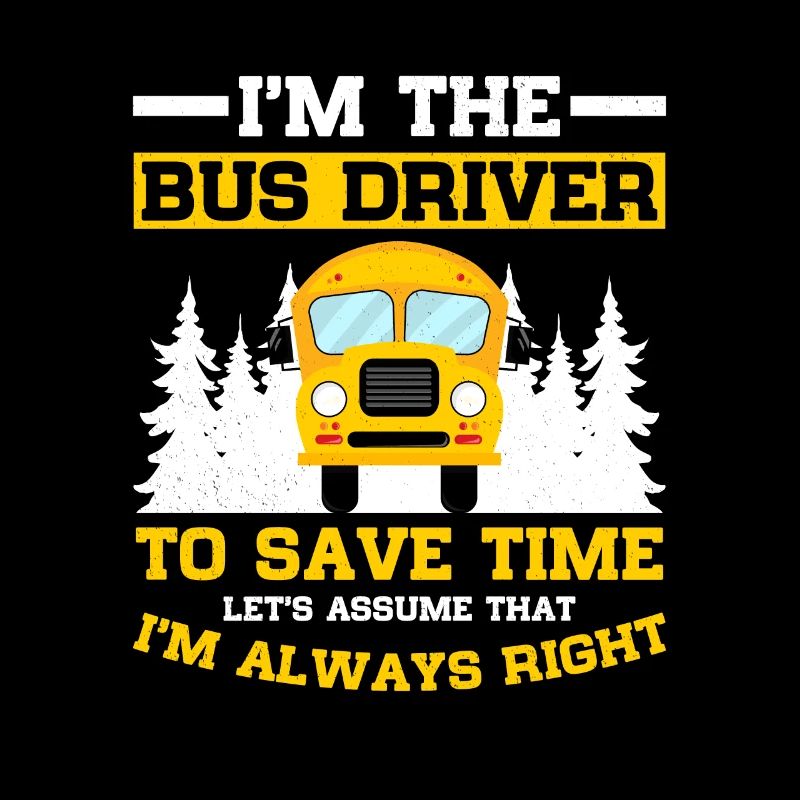 Busfahrer Schulbusfahrer