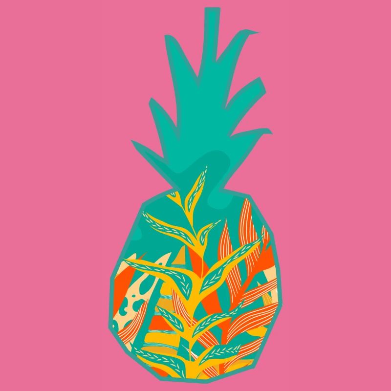 Modernes Ananas-Design
