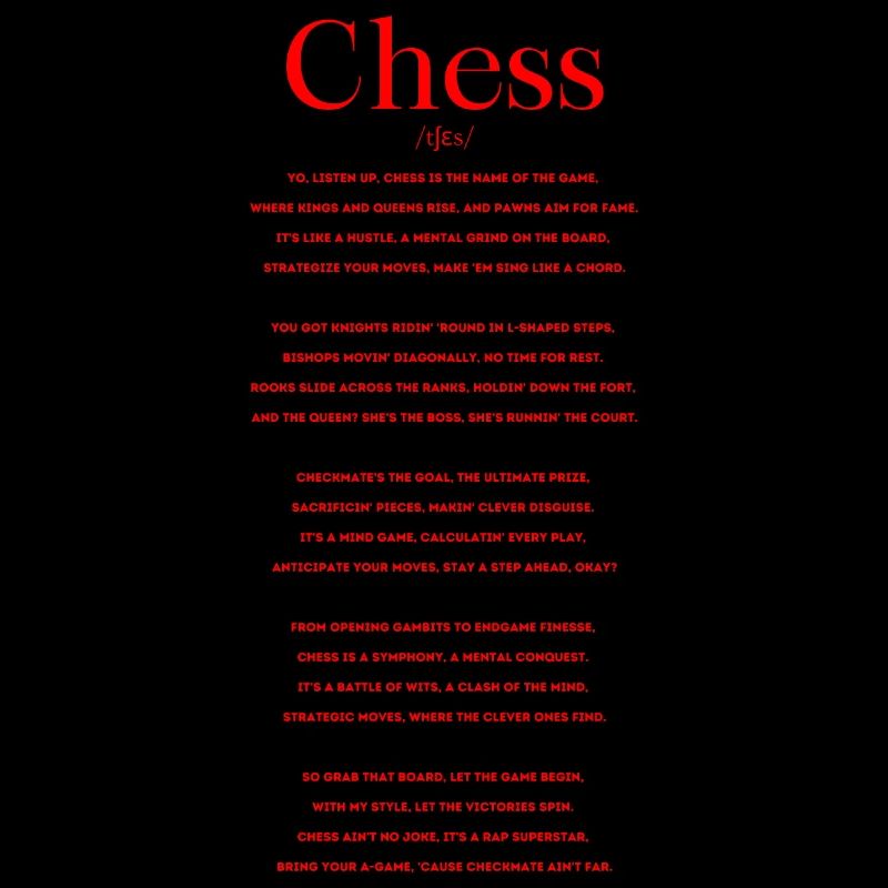 Schach Definition Rap