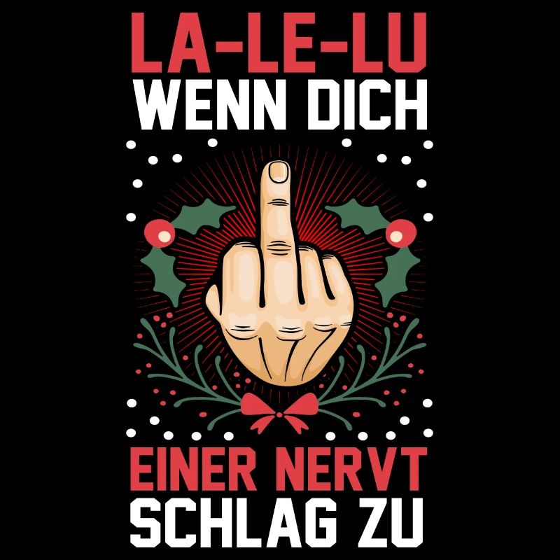Weihnachtsmann Mittelfinger Weihnachten