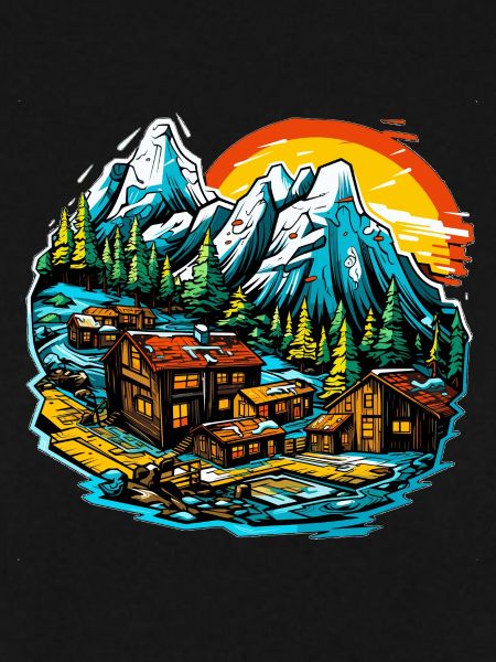 Landschaft - Illustration