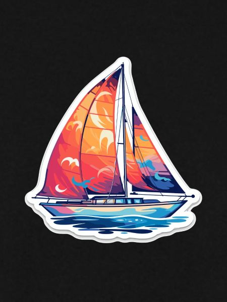 Segelboot - Illustration