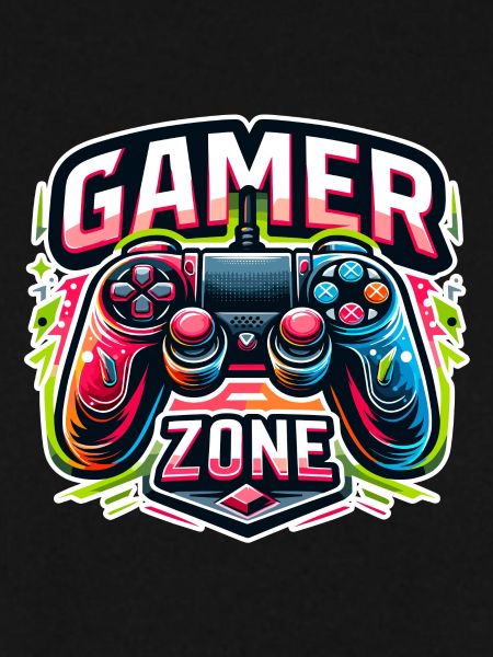 Gamer Zone - Controller Illustration