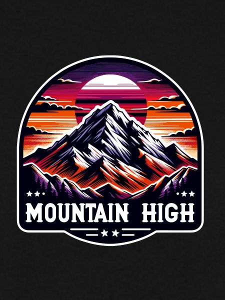 Mountain High - Berg Illustration