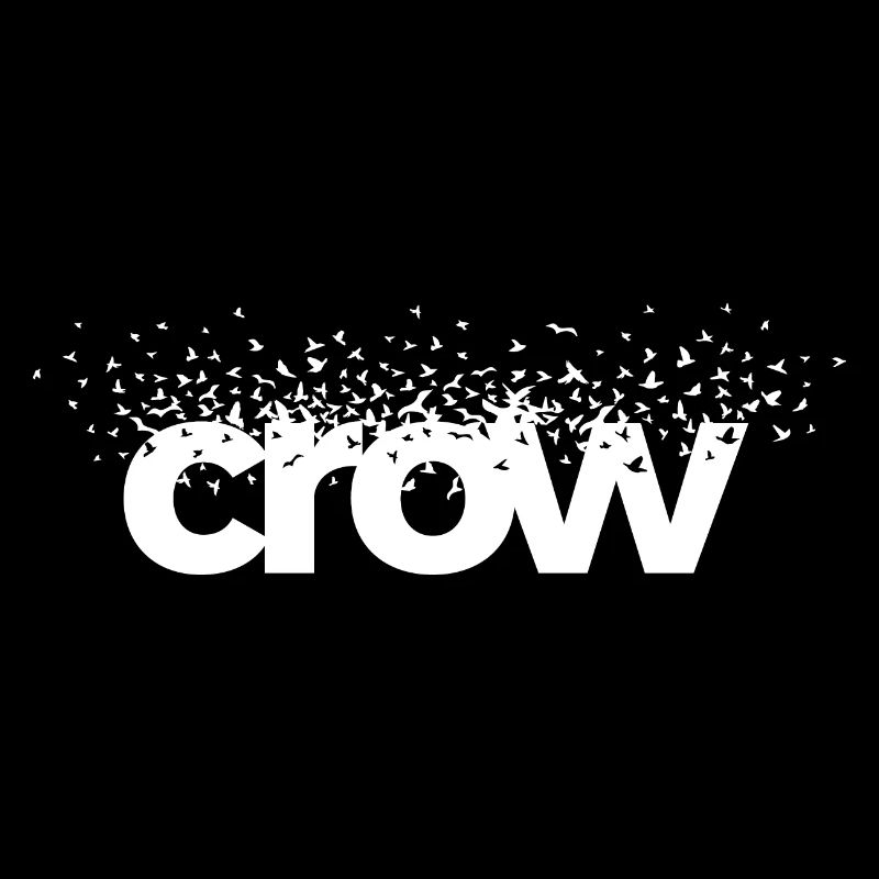 BLACK CROWS TYPOGRAFIE-DESIGN