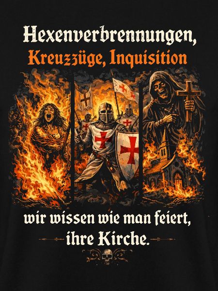 Hexenverbrennungen, Kreuzzüge, Inquisition
