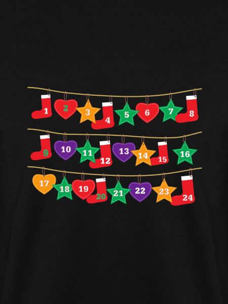 WEIHNACHTS ADVENTSKALENDER SOCKEN! GESCHENKIDEE