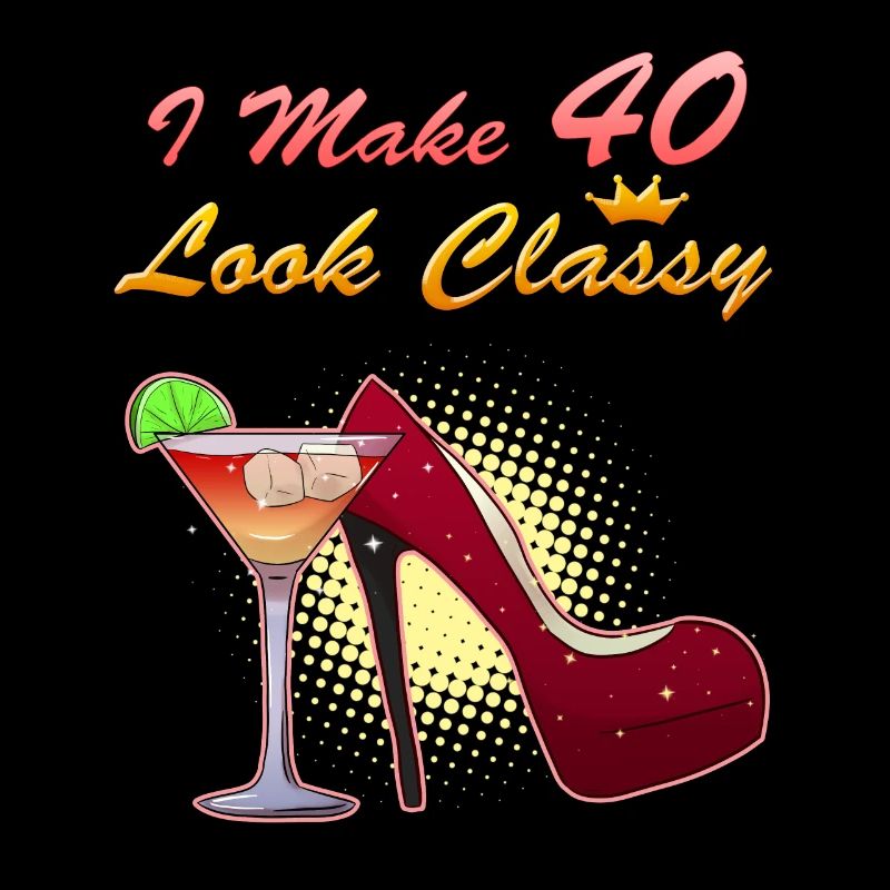 Geburtstag 40 Jahre Geschenkidee Classy Look