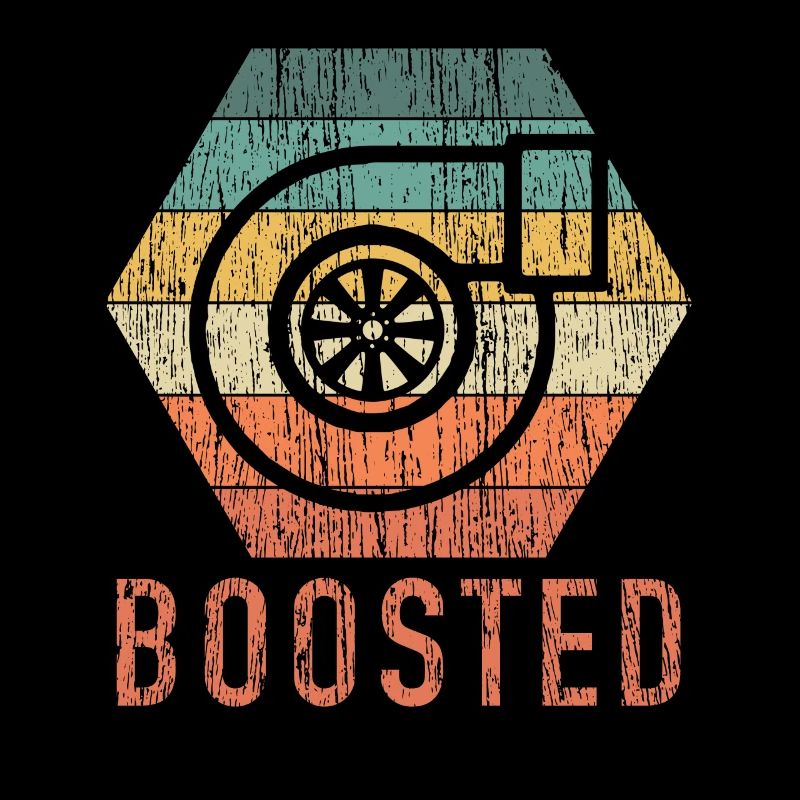 Turbo voiture boostée