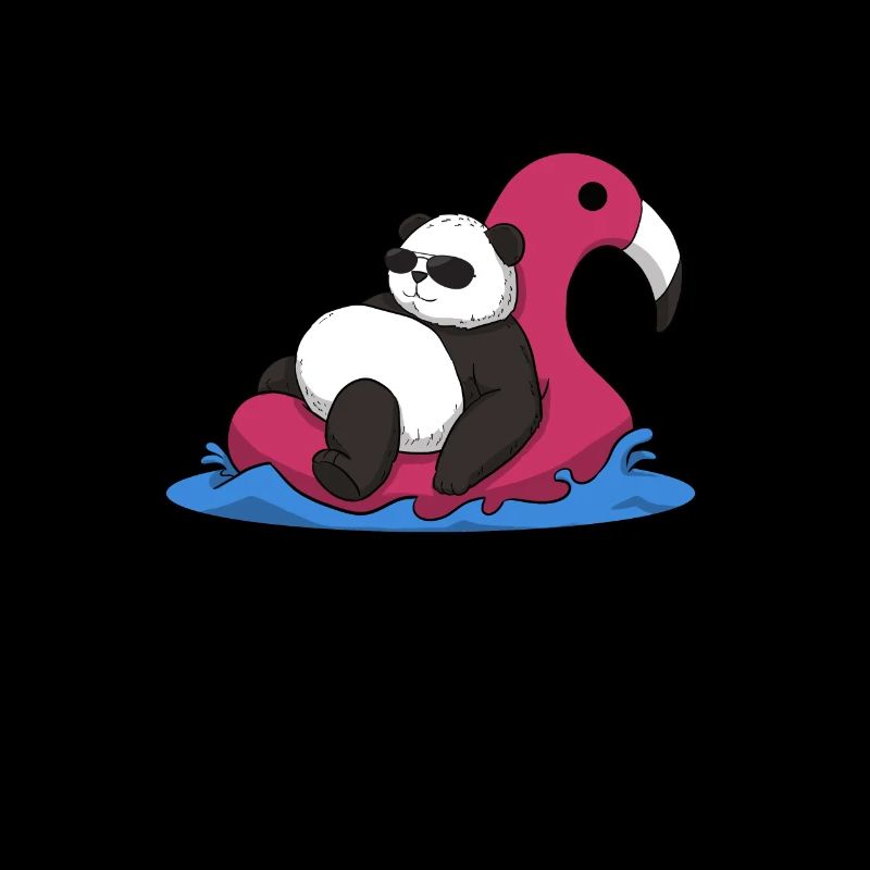 Panda Floater Chiller Chill Out