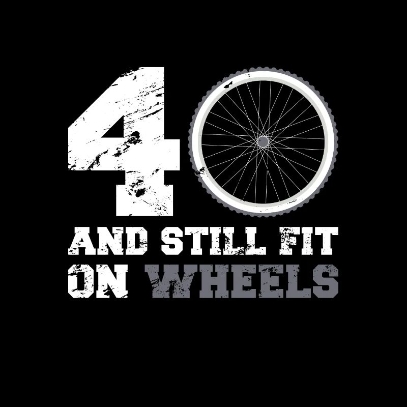 40e 40e anniversaire cadeau cycliste cycliste