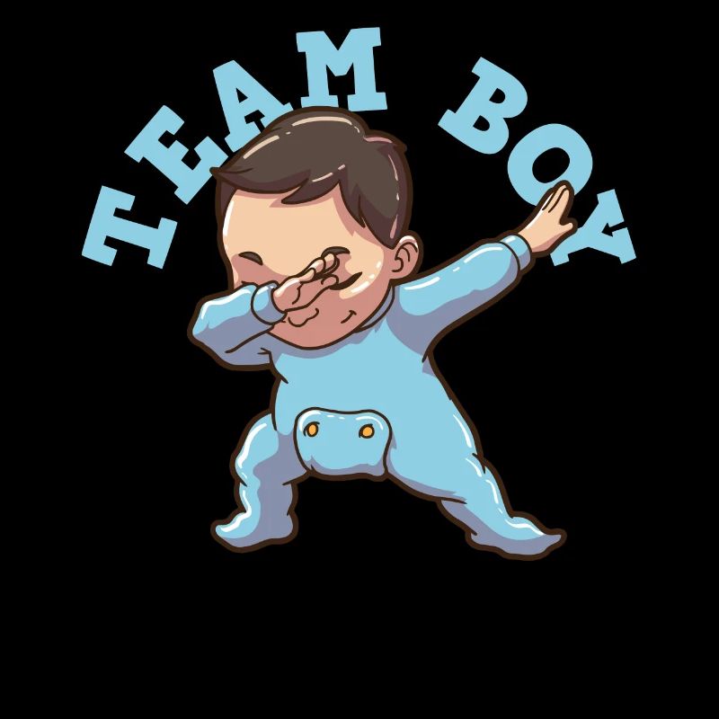 Gender Reveal Team Junge