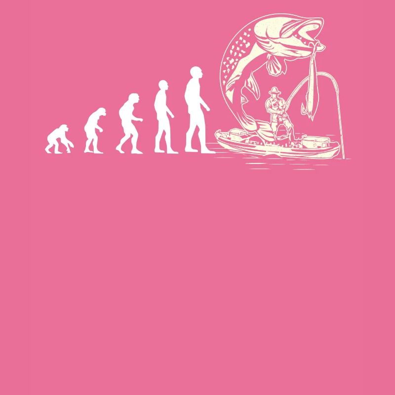 Evolution canot pêcheur blanc