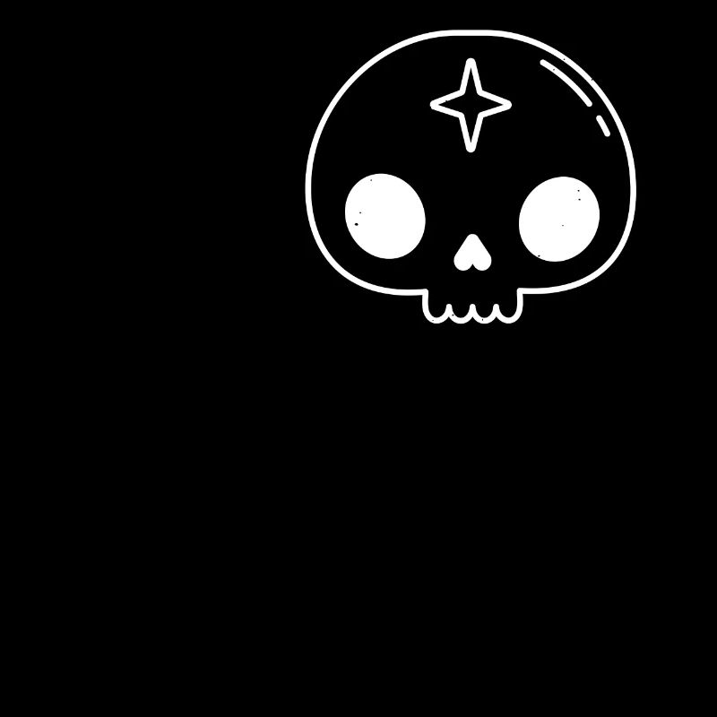 Love Emo Music Skull et Bones Metalcore