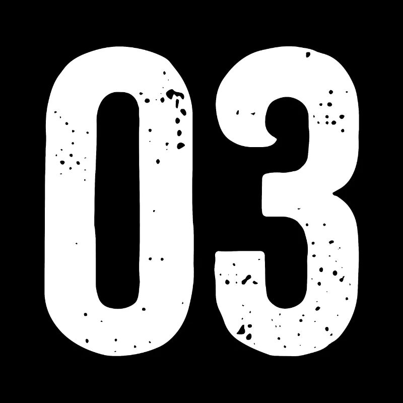 03 Numéros Blanc
