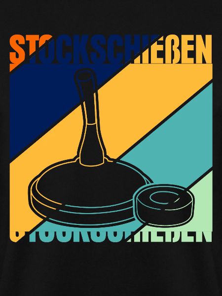 Stockschießen - Retro Eisstock