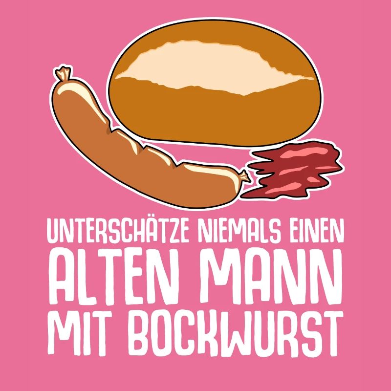 Bockwurst Wurst Alter Mann Bratwurst