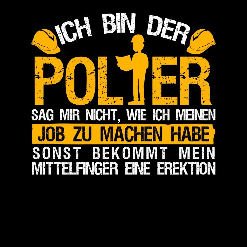 Polier Mittelfinger Baustelle Bauleiter