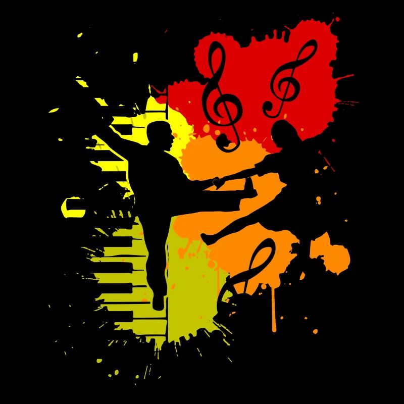Boogie Woogie Swing Tänzer Boogie-Woogie