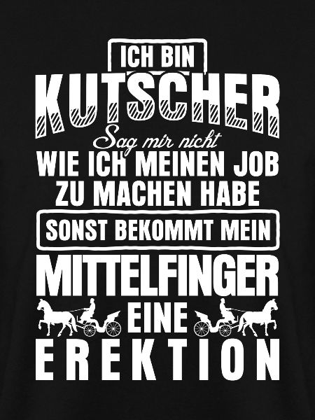 Kutsche Pferdekutsche Witz Kutscher