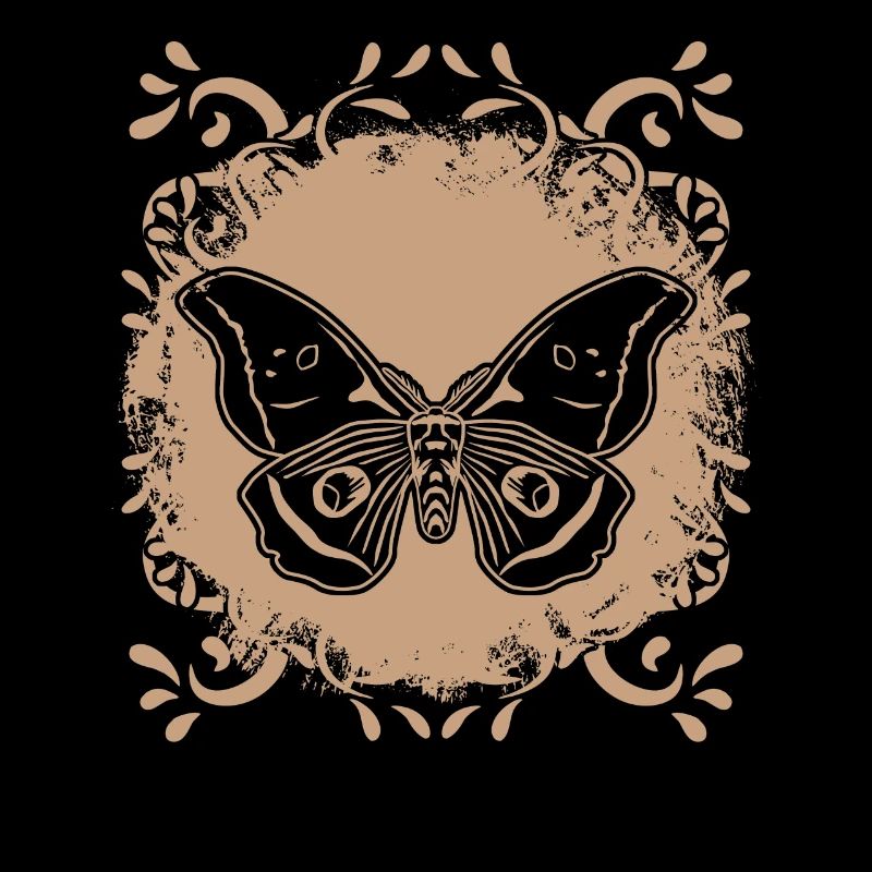 Motte de papillon de nuit Motte Occulte Mystique Goth