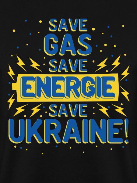 Save Ukraine Ukrainian flag
