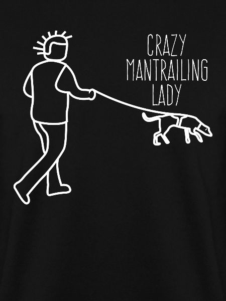 Mantrailing Lady Suchhund Mantrailer