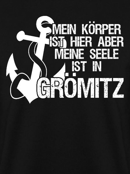 Grömitz Spruch mit Anker
