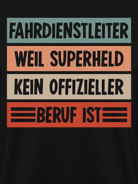 Fahrdienstleiter Superheld Zugführer
