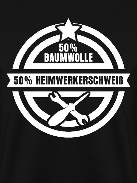 Heimwerker Schweiß Heimwerken