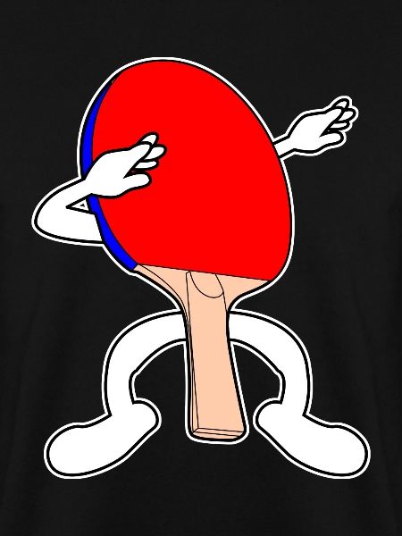 Dabbing Table Tennis Bat