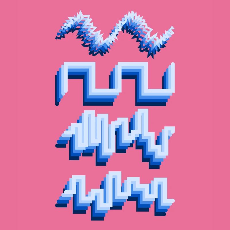 Synthesizer Synth Wavefroms
