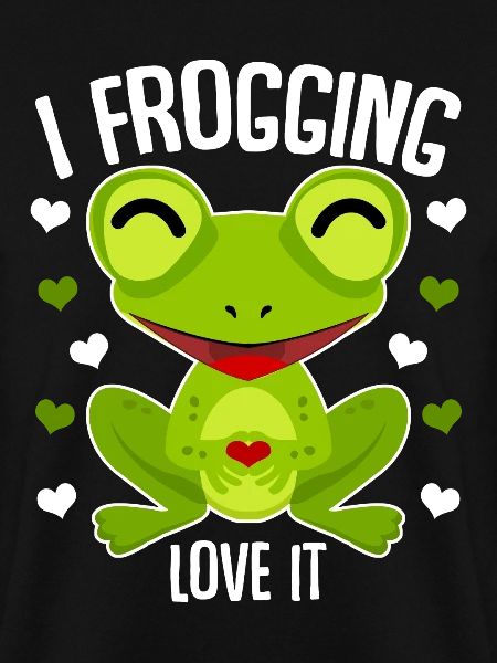 Frösche niedlicher Frosch