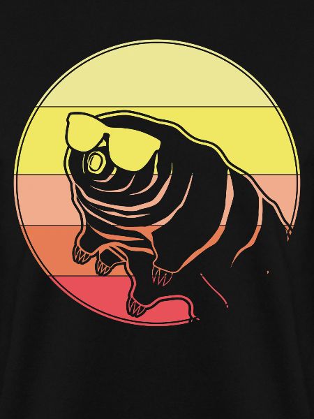 Tardigrade Wasserbär Retro Bärtierchen