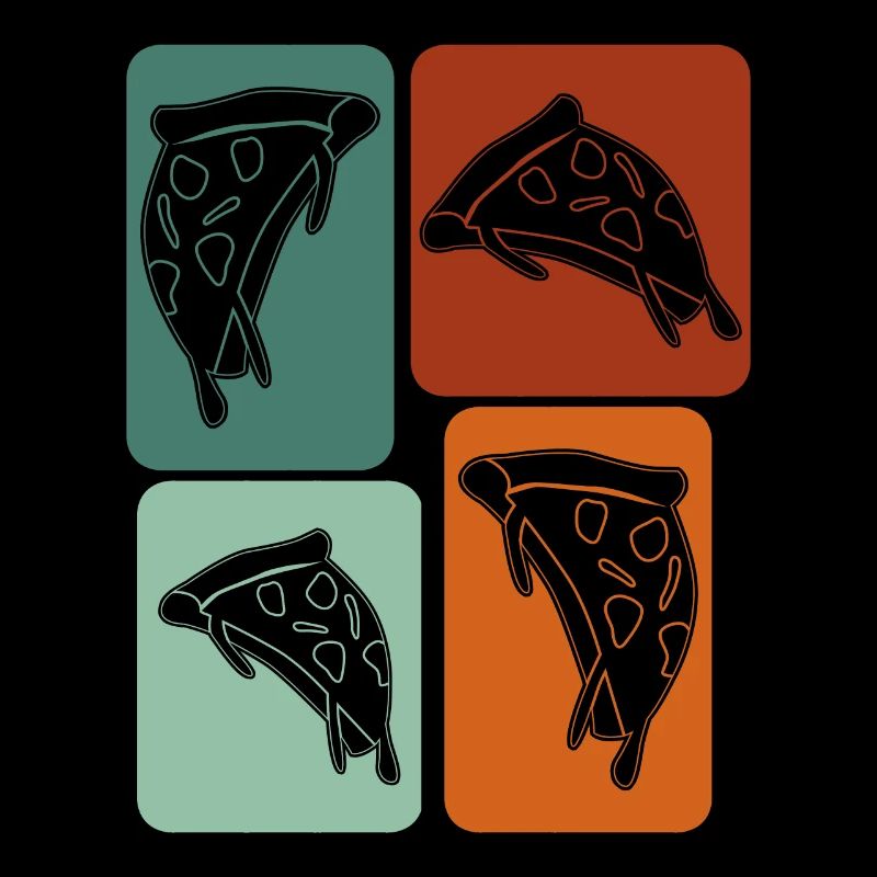 Pizza Pizzaria retro Pizzabäcker