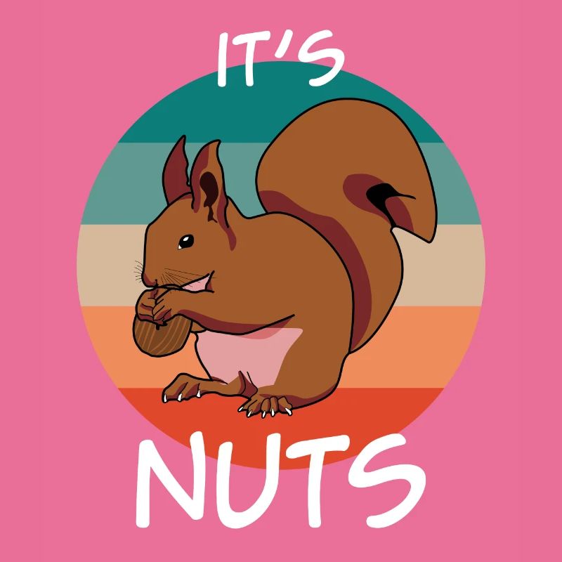 Eichhörnchen Retro Squirrel