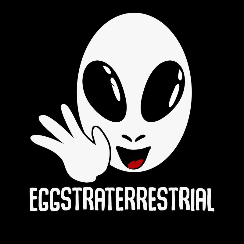 Alien Egg Extraterrestrial Egghead