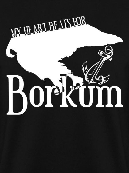 Borkum Karte