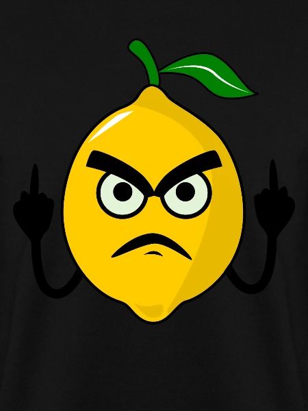 Lemon Middle Finger Lemon